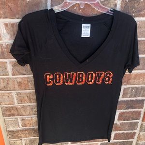 Oklahoma State V-neck T-shirt